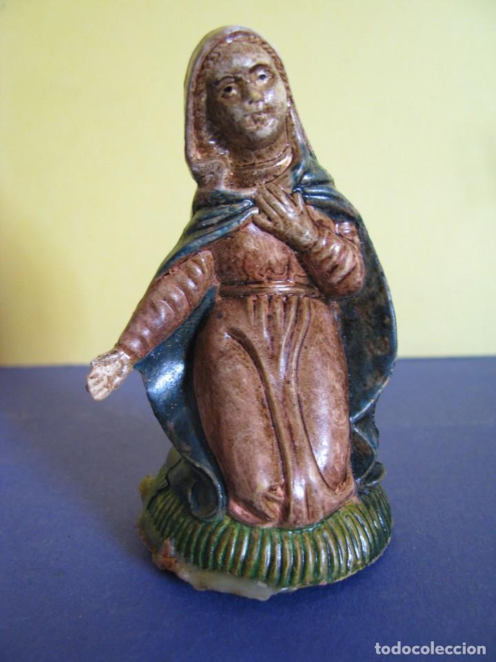 Figurines pour Cr&egrave;ches de No&euml;l: FIGURA DE BELEN. PLASTICO. 7 CM.