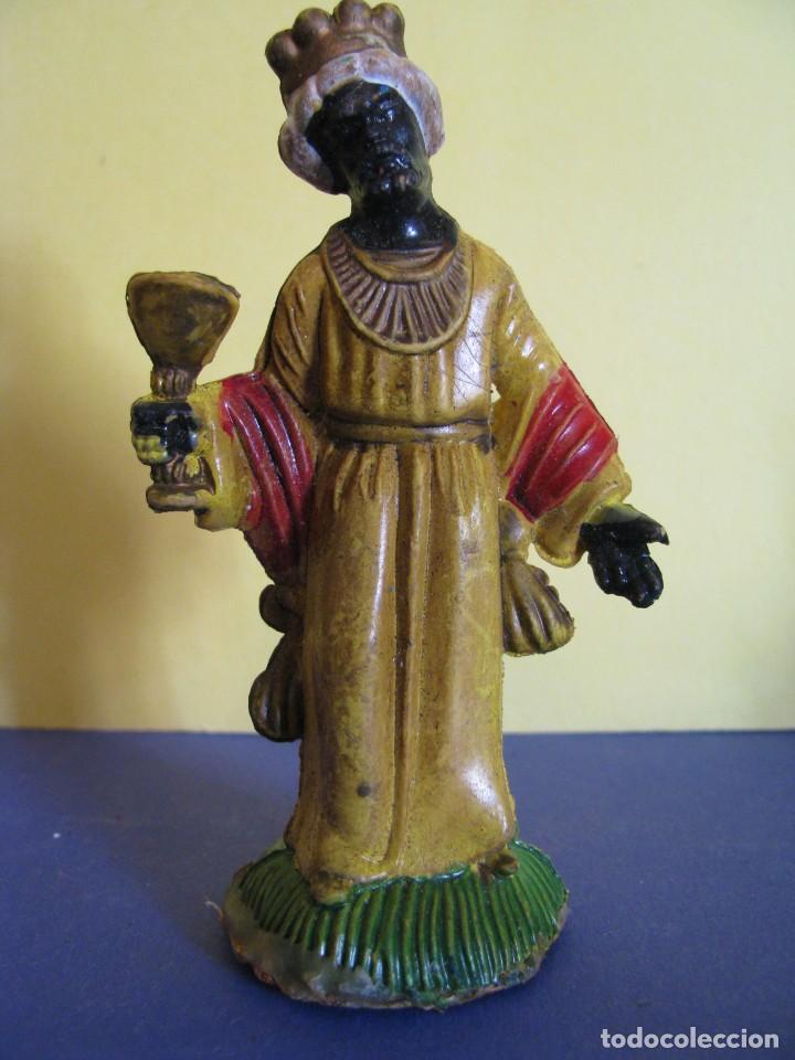 Figurines pour Cr&egrave;ches de No&euml;l: FIGURA DE BELEN. PLASTICO. 10 CM.