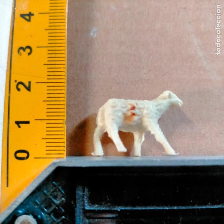 Figuren f&uuml;r Weihnachtskrippen: HAGA SU OFERTA , ANTIGUA FIGURA PARA PORTAL DE BELEN NACIMIENTO NAVIDAD PLASTICO DURO oveja