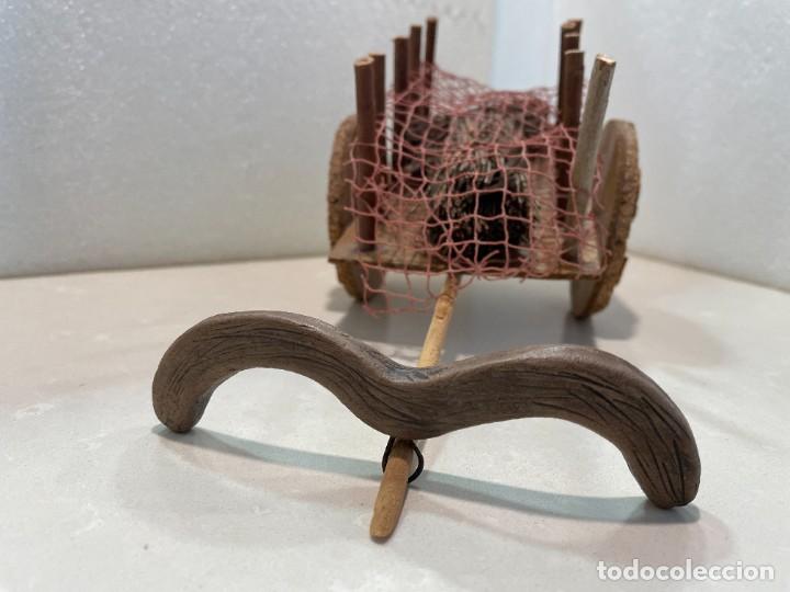Figuras de Bel&eacute;n: Belen - Carro madera y corcho - Foto 2