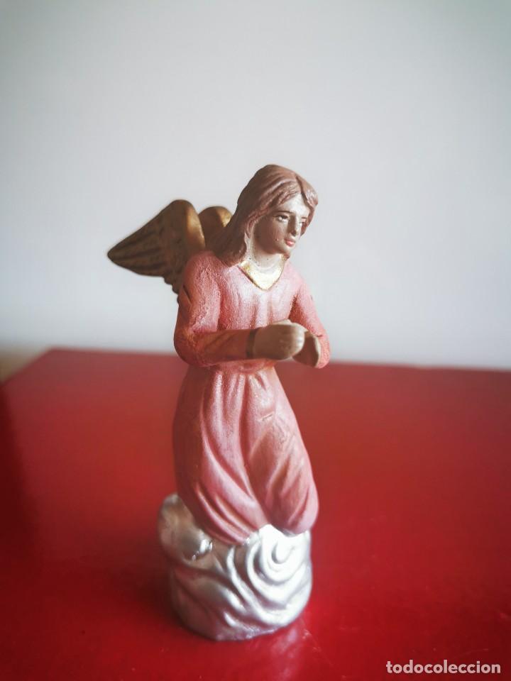 Figuras de Bel&eacute;n: Angel barro 10-12 cms - Foto 3