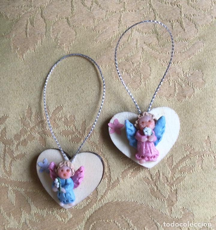 Figuras de Bel&eacute;n: 2 ANGELITOS MINIATURA - Foto 1