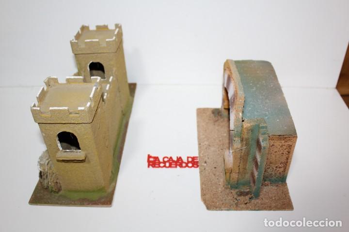 Figuras de Bel&eacute;n: CASTILLO - PORTAL DE BELEN - COMPLEMENTOS - A&Ntilde;OS 70 - Foto 6