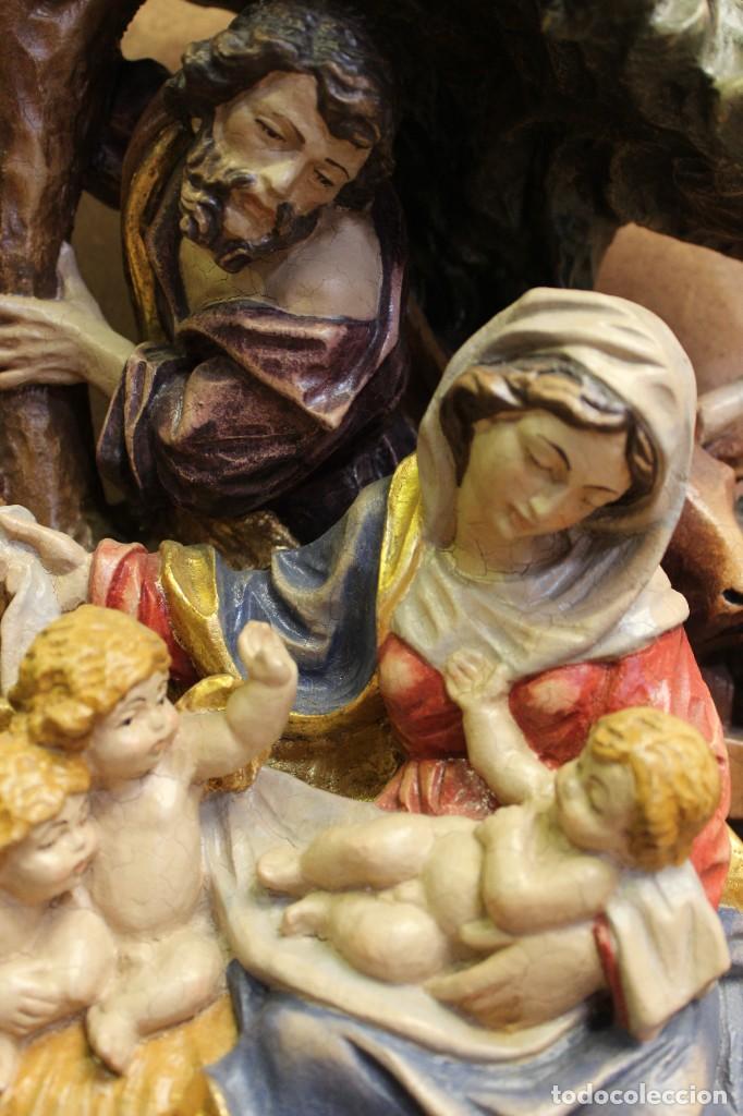 Figuras de Bel&eacute;n: Nacimiento artesanal de madera - Foto 2