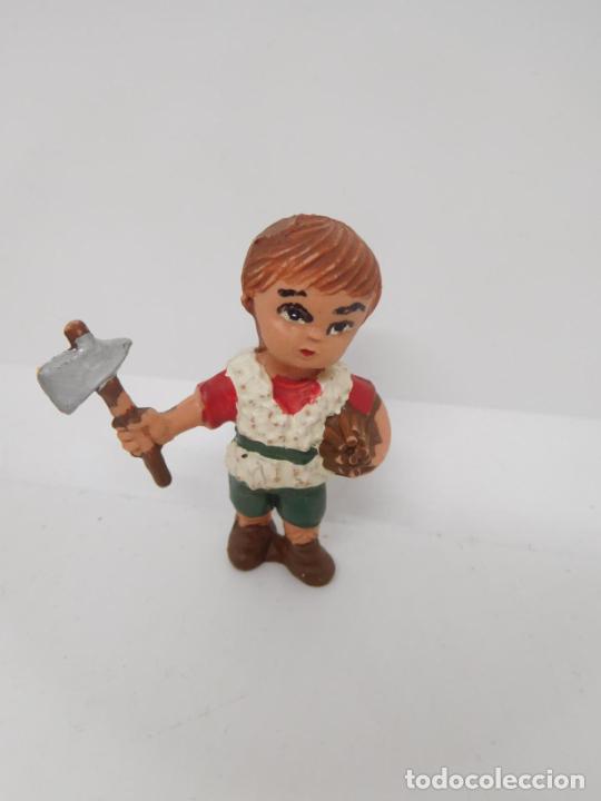 Figuras de Pres&eacute;pios: M69 Figura Cabez&oacute;n Cabezones Pech. Versi&oacute;n figura peque&ntilde;a. A&ntilde;os 60.