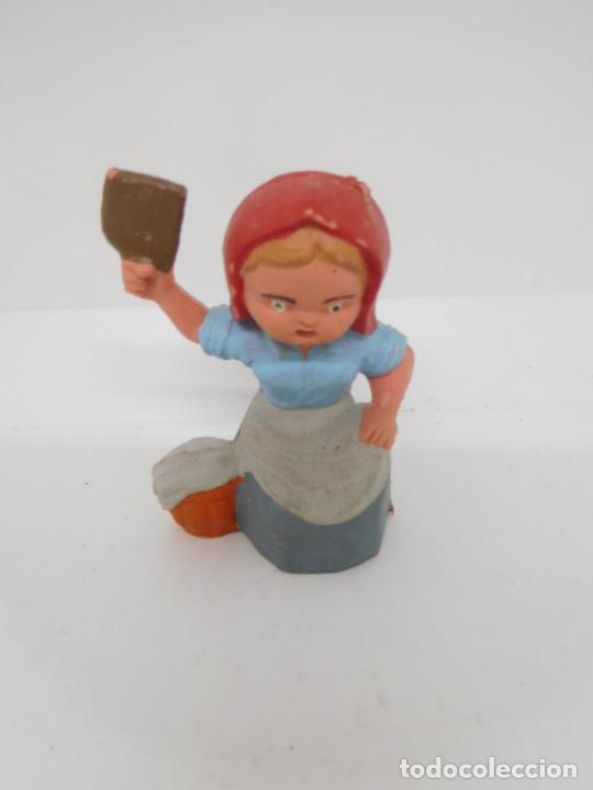 Figuras de Pres&eacute;pios: M69 Figura Cabez&oacute;n Cabezones Pech. Versi&oacute;n figura peque&ntilde;a. A&ntilde;os 60.