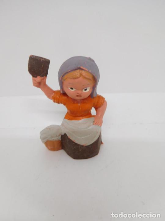 Figuras de Pres&eacute;pios: M69 Figura Cabez&oacute;n Cabezones Pech. Versi&oacute;n figura peque&ntilde;a. A&ntilde;os 60.