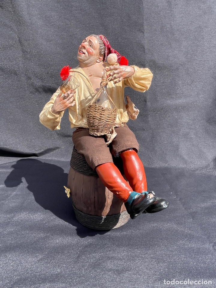 Figuras de Bel&eacute;n: Bebedor. Bel&eacute;n Napolitano - Foto 5
