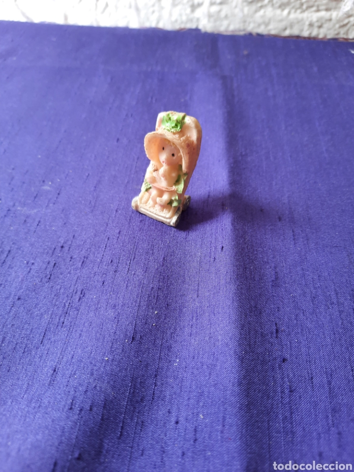 Figuras de Bel&eacute;n: Figura tipo rosc&oacute;n bebe con silla. - Foto 2
