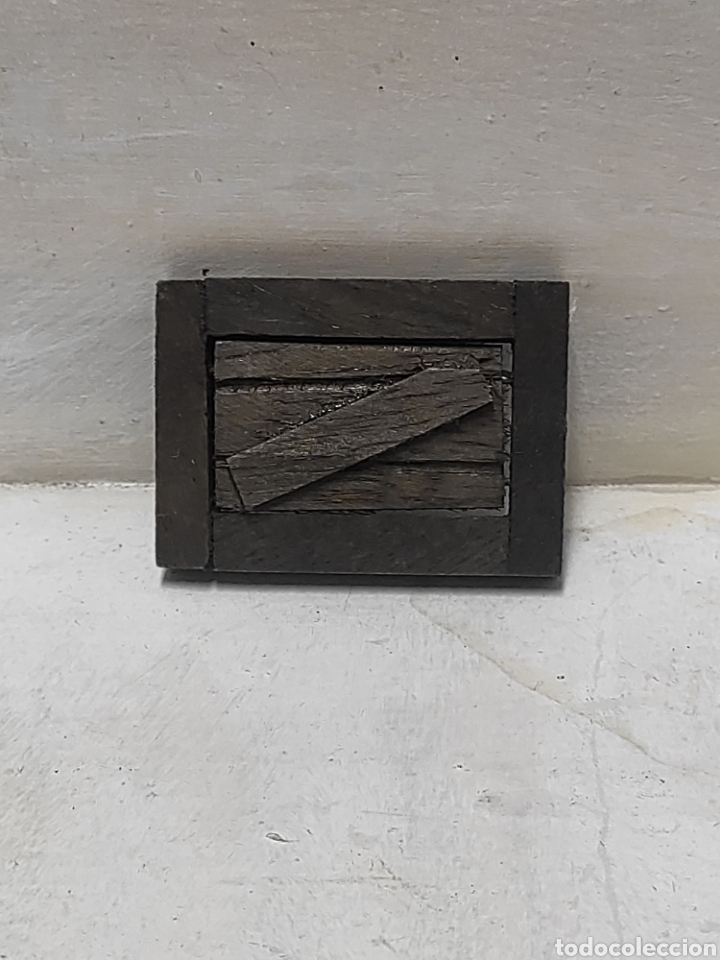 Figuras de Bel&eacute;n: MINIATURA VENTANA MADERA
