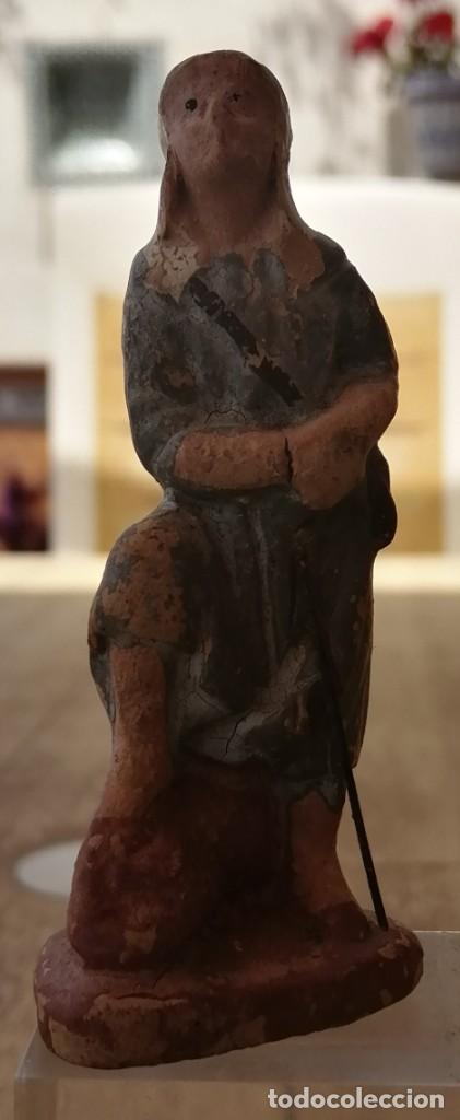 Figuras de Pres&eacute;pios: Antigua Figura de Bel&eacute;n para Restaurar