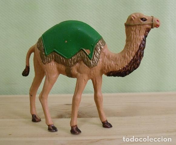 Statuine di Presepe: Figura Goma PVC Camello Dromedario Portal de Bel&eacute;n Guirma - Navidad - Nacimiento