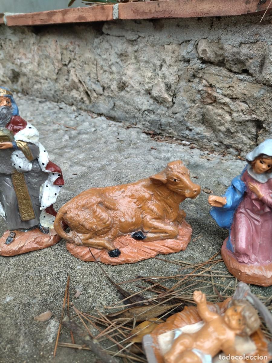Figuras de Bel&eacute;n: Belen hecho y pintado a mano - Foto 7