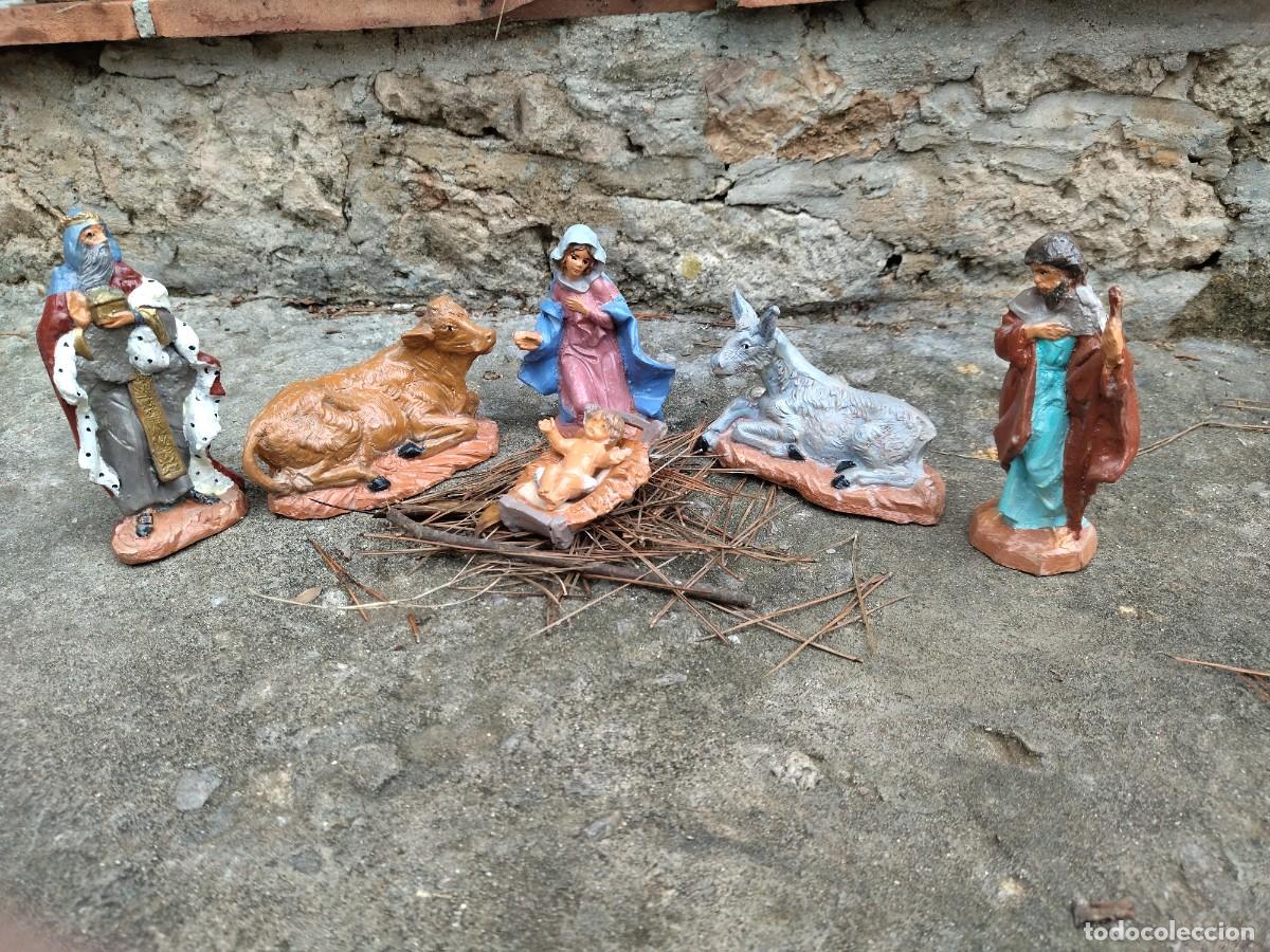 Figuras de Bel&eacute;n: Belen hecho y pintado a mano - Foto 4