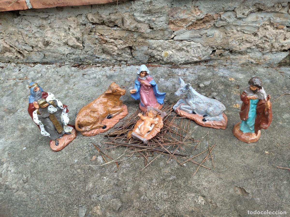 Figuras de Bel&eacute;n: Belen hecho y pintado a mano - Foto 22
