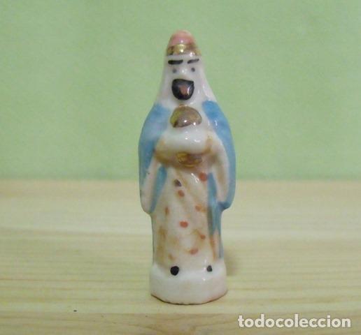Figuras de Bel&eacute;n: Figura Rey Mago Rosc&oacute;n de Reyes - Navidad