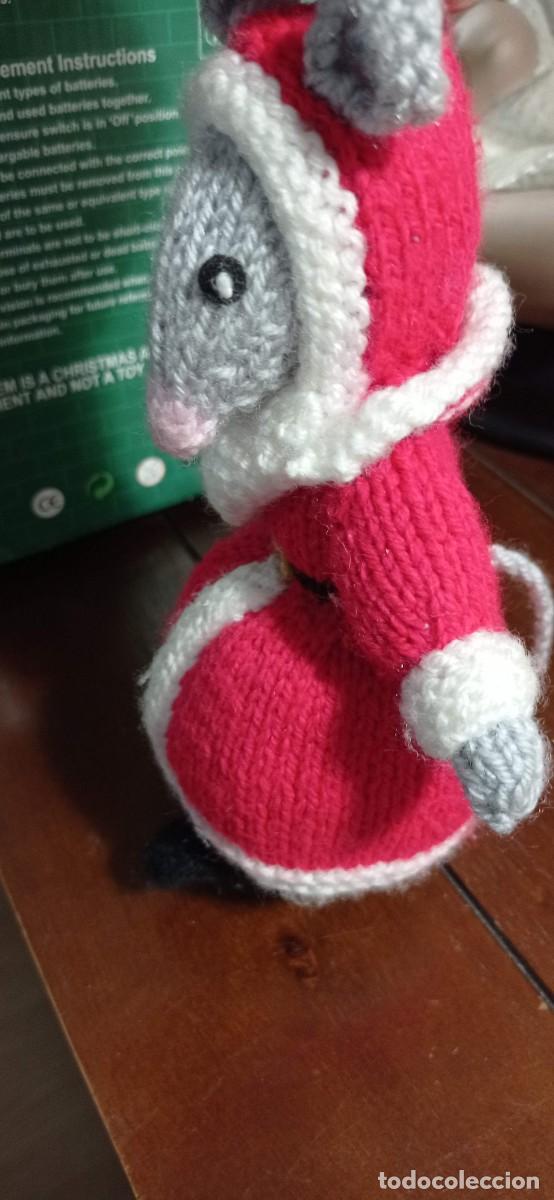 Figuras de Bel&eacute;n: RATITA NOEL DE GANCHILLO - Foto 4
