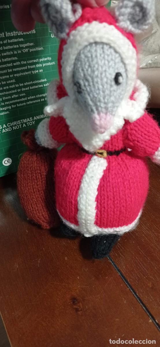 Figuras de Bel&eacute;n: RATITA NOEL DE GANCHILLO - Foto 5