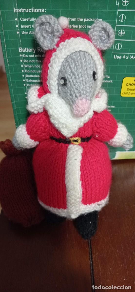 Figuras de Bel&eacute;n: RATITA NOEL DE GANCHILLO - Foto 6