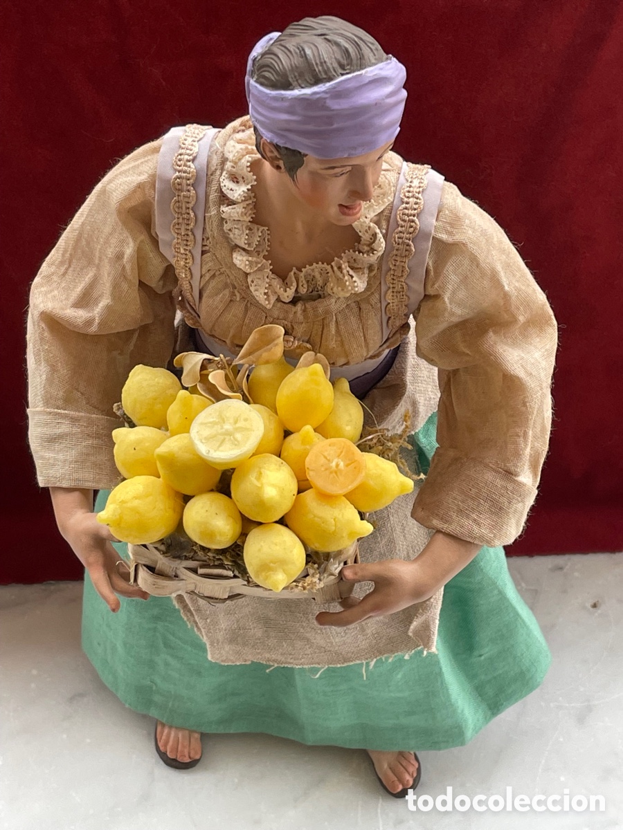 Figuras de Bel&eacute;n: VENDEDORA DE LIMONES - Foto 3