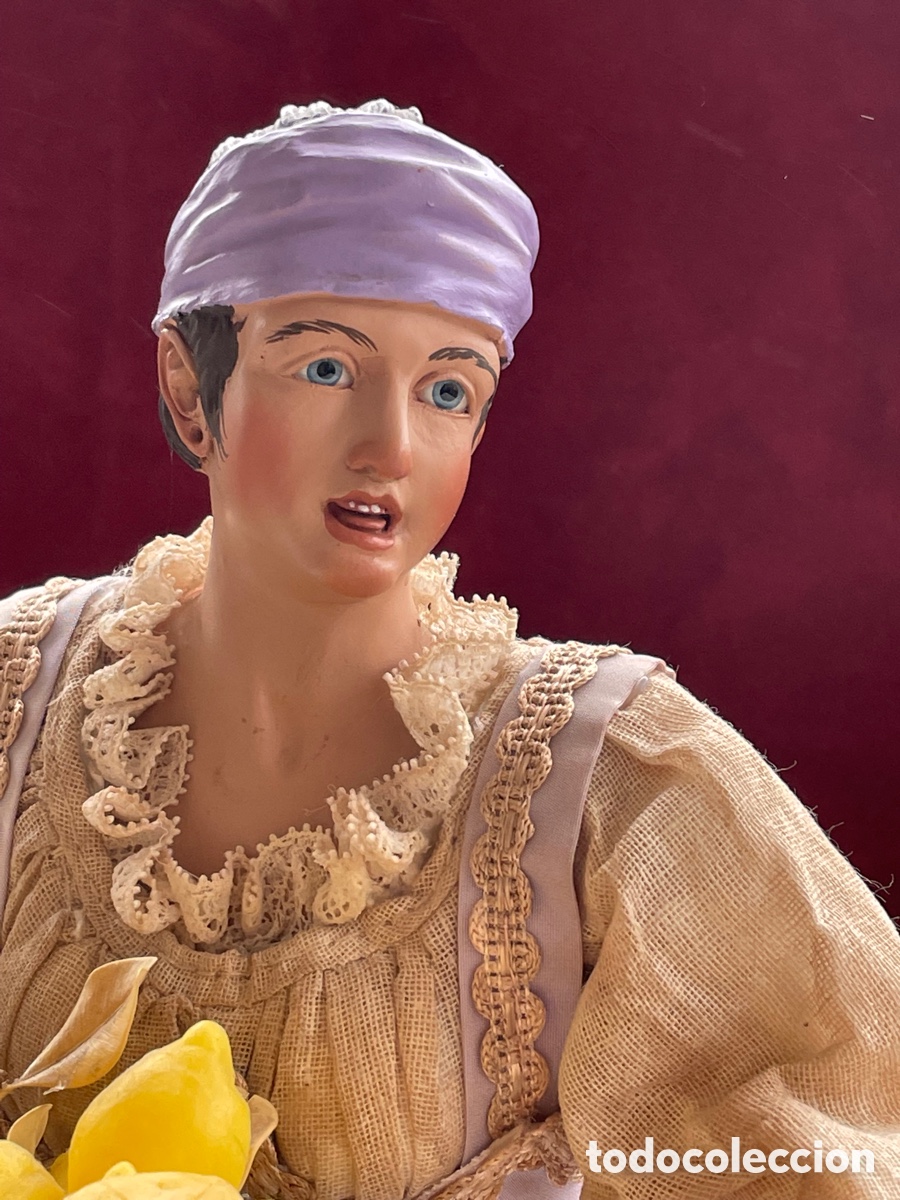 Figuras de Bel&eacute;n: VENDEDORA DE LIMONES - Foto 4