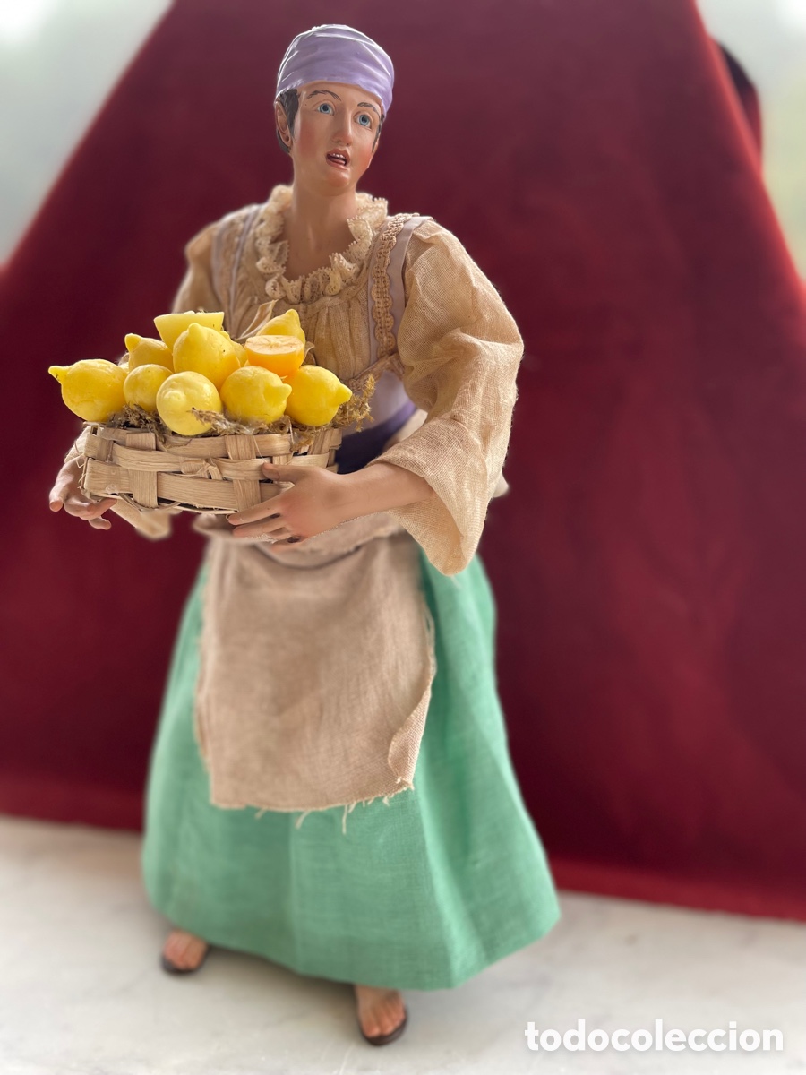 Figuras de Bel&eacute;n: VENDEDORA DE LIMONES - Foto 5