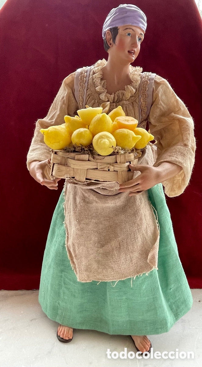 Figuras de Bel&eacute;n: VENDEDORA DE LIMONES - Foto 6