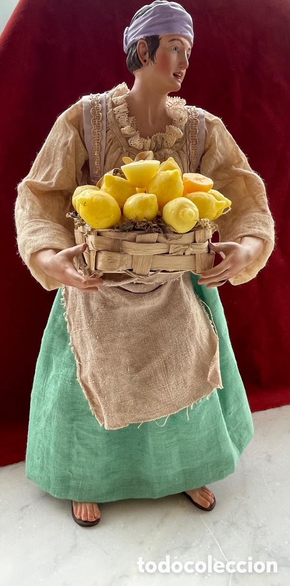Figuras de Bel&eacute;n: VENDEDORA DE LIMONES - Foto 7