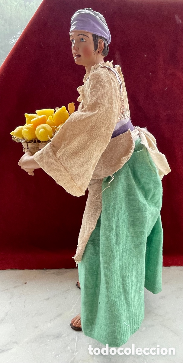 Figuras de Bel&eacute;n: VENDEDORA DE LIMONES - Foto 8