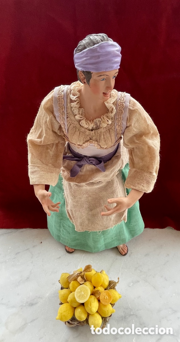Figuras de Bel&eacute;n: VENDEDORA DE LIMONES - Foto 9