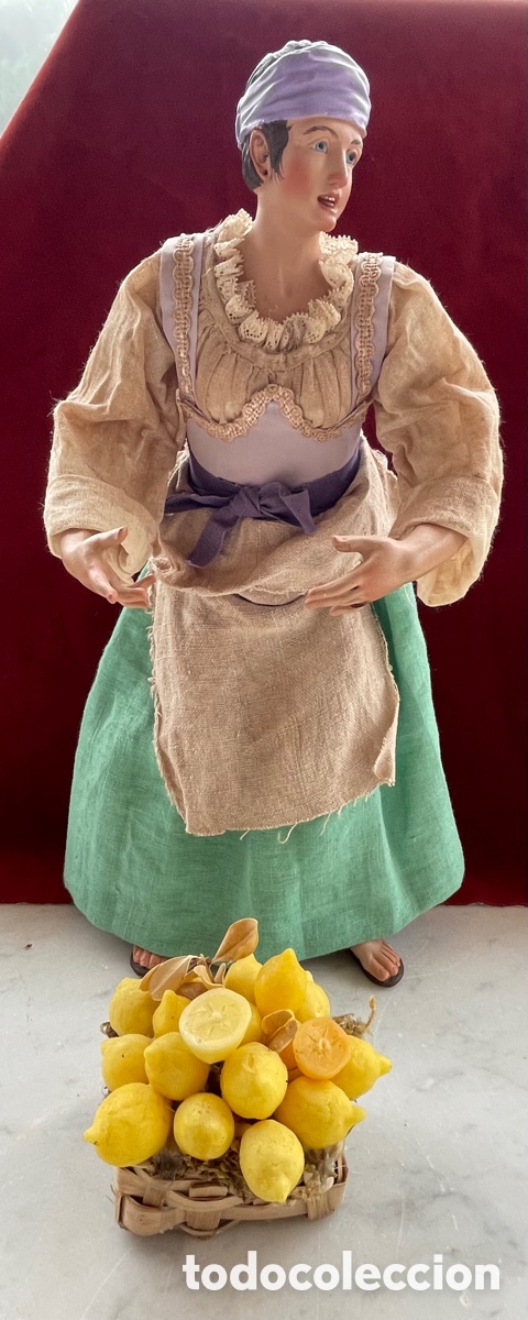 Figuras de Bel&eacute;n: VENDEDORA DE LIMONES - Foto 10