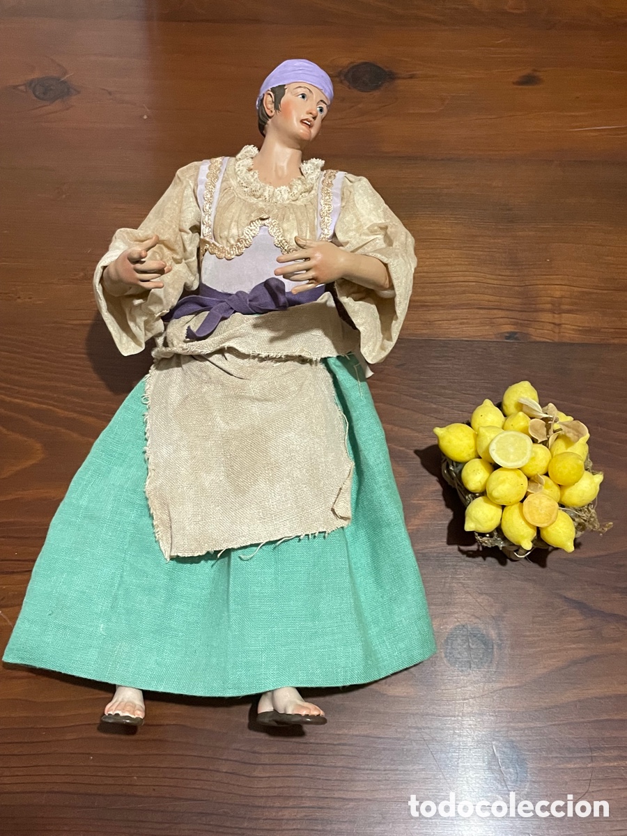 Figuras de Bel&eacute;n: VENDEDORA DE LIMONES - Foto 12