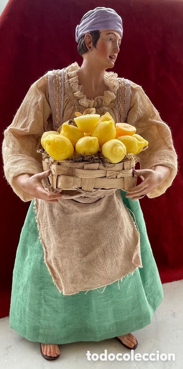 Figuras de Bel&eacute;n: VENDEDORA DE LIMONES - Foto 1