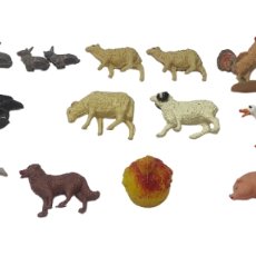 Figuras de Belén: B33. 20 FIGURAS ANIMALES NACIMIENTO PORTAL DE BELÉN NAVIDAD PECH COMANSI OLIVER. Lote 376968149