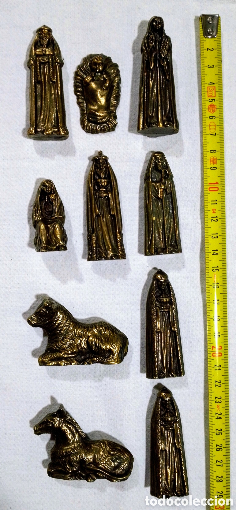 Figuras de Bel&eacute;n: FIGURAS NAVIDE&Ntilde;AS DE BRONCE - Foto 2