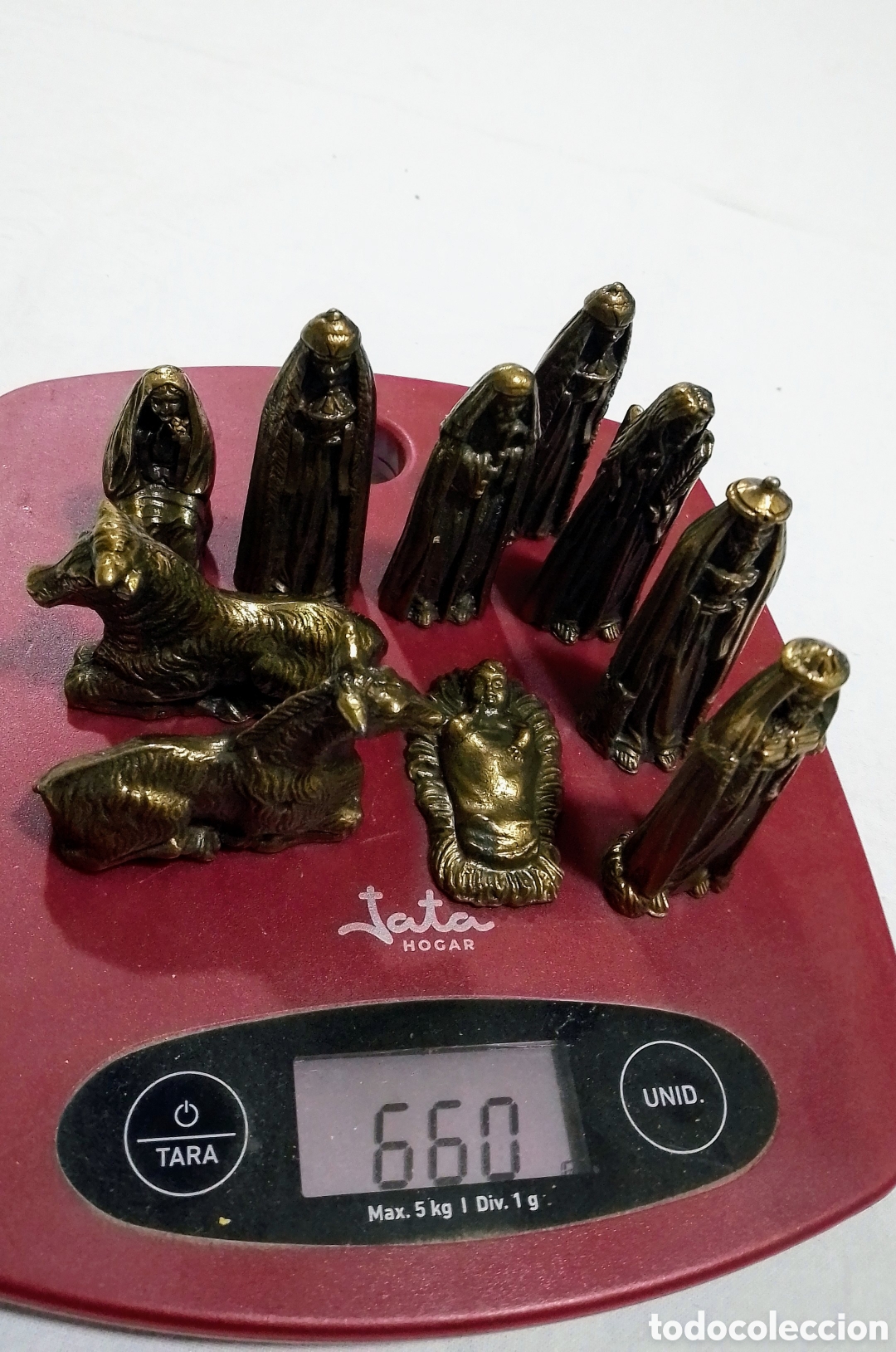 Figuras de Bel&eacute;n: FIGURAS NAVIDE&Ntilde;AS DE BRONCE - Foto 1