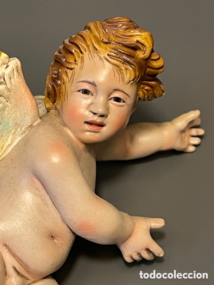 putti / querubín cuerpo entero. - Comprar Esculturas de Terracota Antigas  no todocoleccion