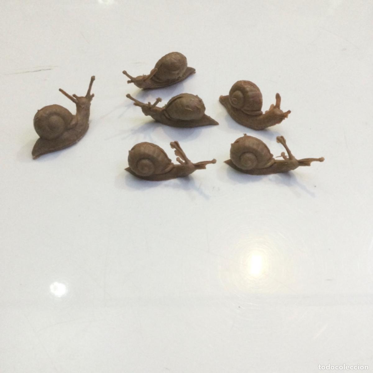 Figuren f&uuml;r Weihnachtskrippen: Belen. Familia caracoles (6 unidades)