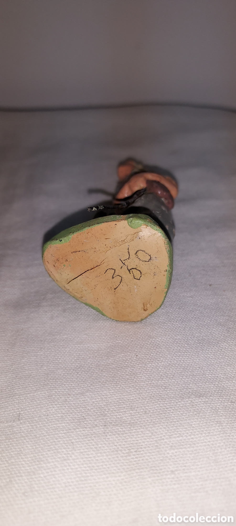 Figuras de Bel&eacute;n: PASTOR DE BARRO PARA NACIMIENTO - Foto 6