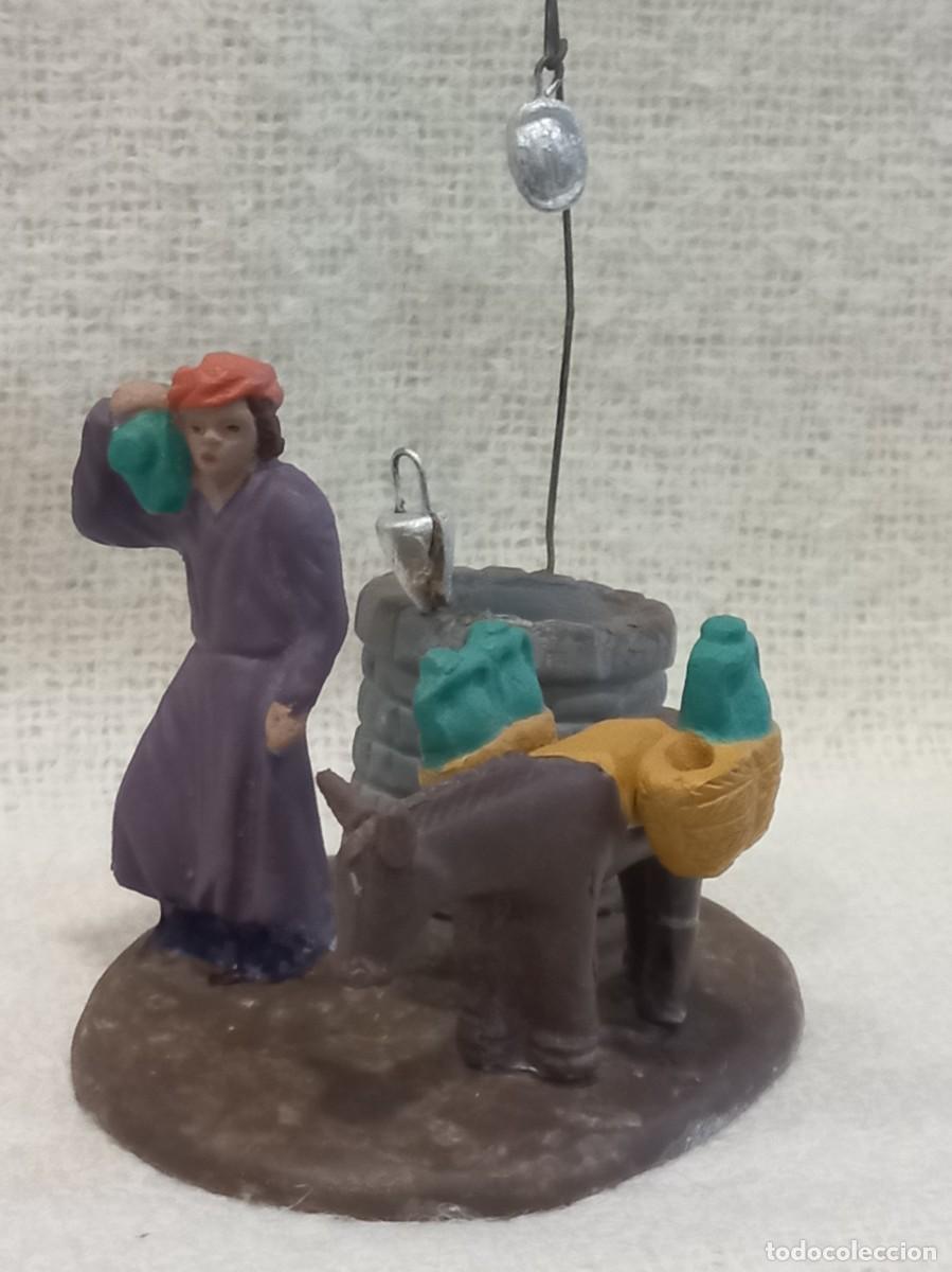 Figuras de Bel&eacute;n: PARTOR-GRUPO (barro) &uml;SERRANO&uml; 1 - Foto 1