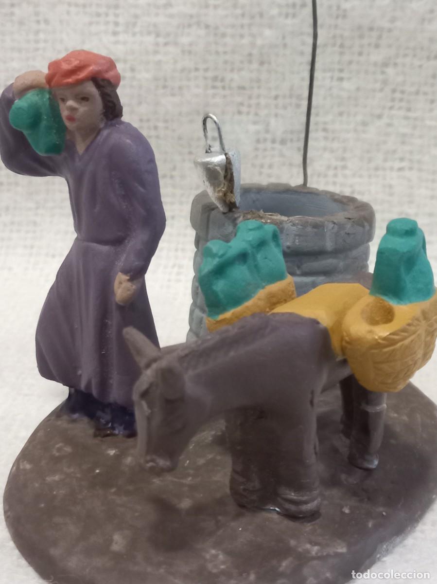 Figuras de Bel&eacute;n: PARTOR-GRUPO (barro) &uml;SERRANO&uml; 1 - Foto 4
