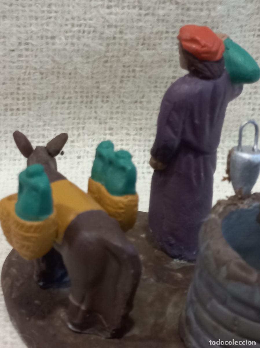 Figuras de Bel&eacute;n: PARTOR-GRUPO (barro) &uml;SERRANO&uml; 1 - Foto 5