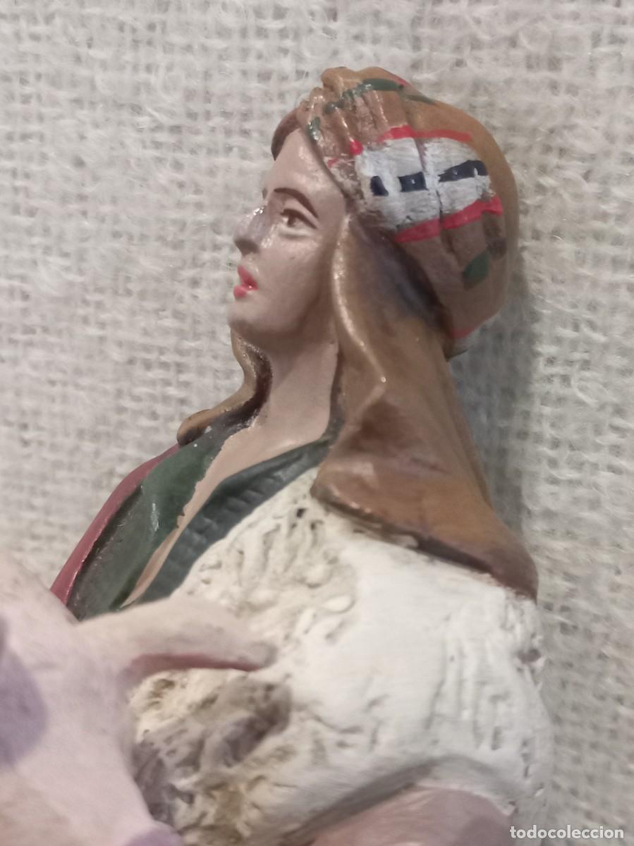 Figuras de Bel&eacute;n: PASTOR (barro-21cm) &uml;SERRANO&uml; cerdo - Foto 6