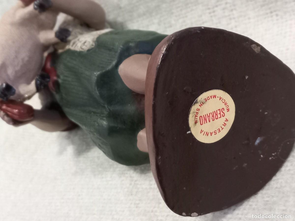 Figuras de Bel&eacute;n: PASTOR (barro-21cm) &uml;SERRANO&uml; cerdo - Foto 9