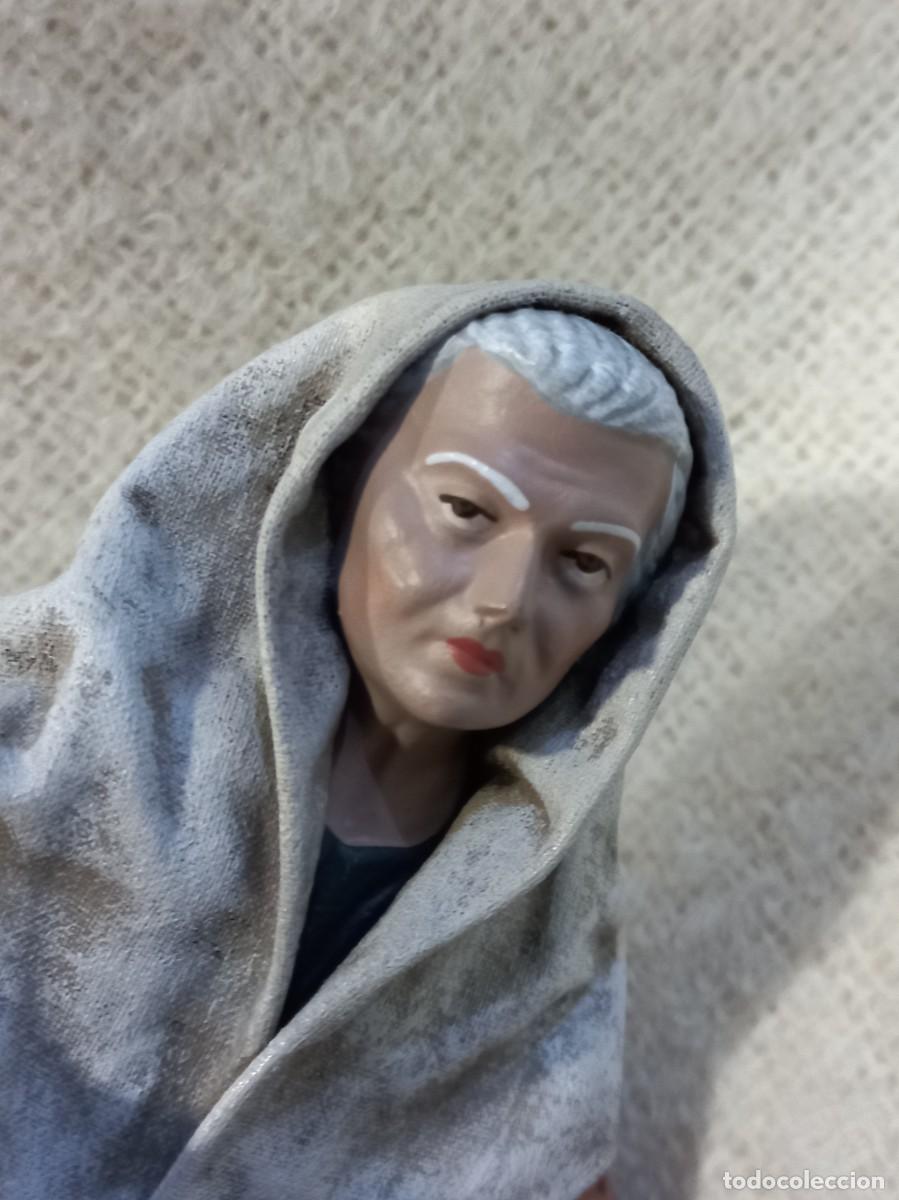 Figuras de Bel&eacute;n: CASTA&Ntilde;ERA (21cm) &uml;SERRANO&uml; barro lienzado - Foto 5