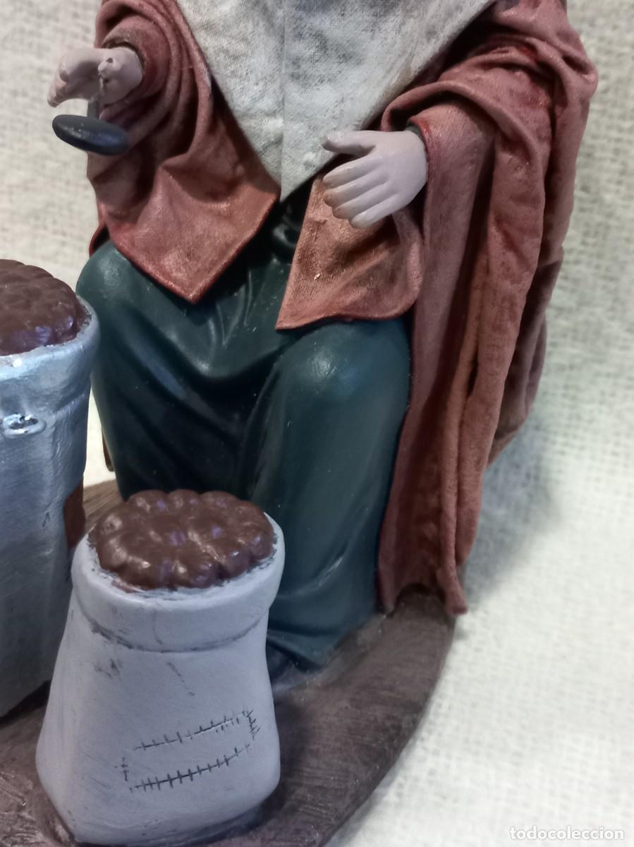 Figuras de Bel&eacute;n: CASTA&Ntilde;ERA (21cm) &uml;SERRANO&uml; barro lienzado - Foto 8