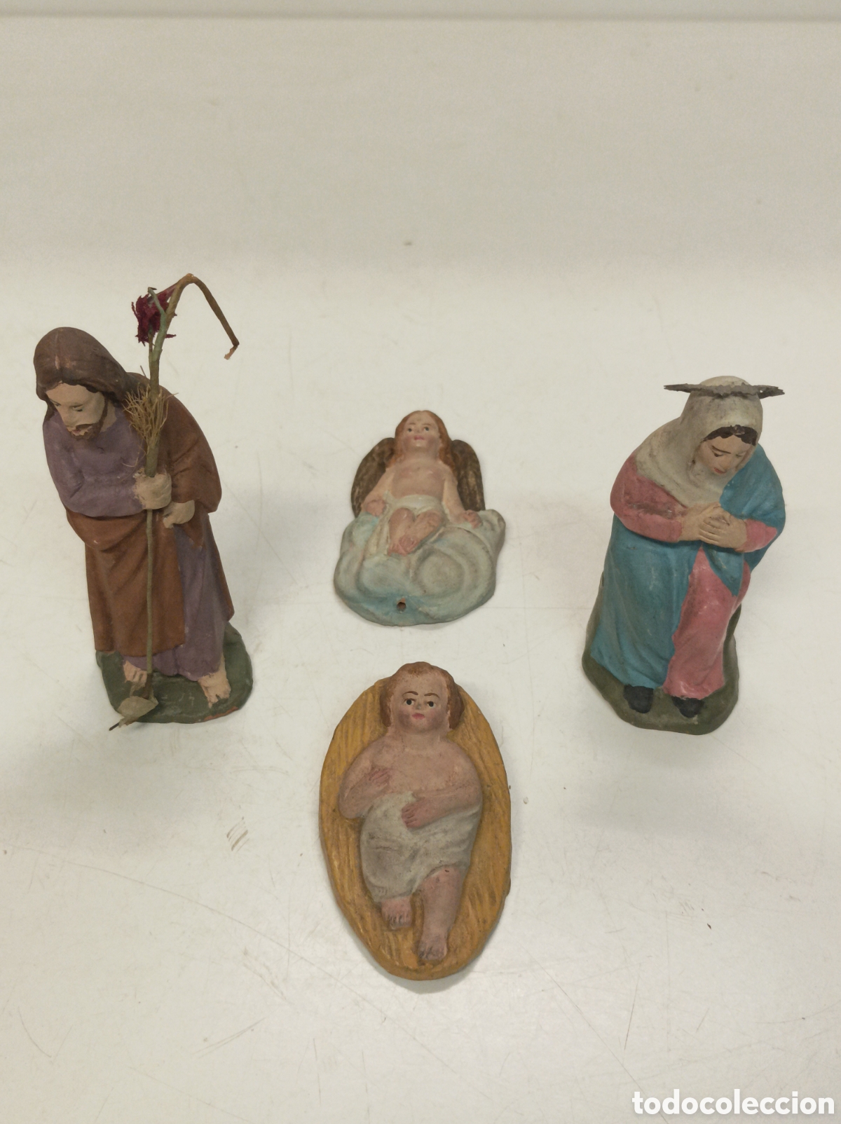 Figuras de Bel&eacute;n: Antiguas figuras de belen - Foto 2