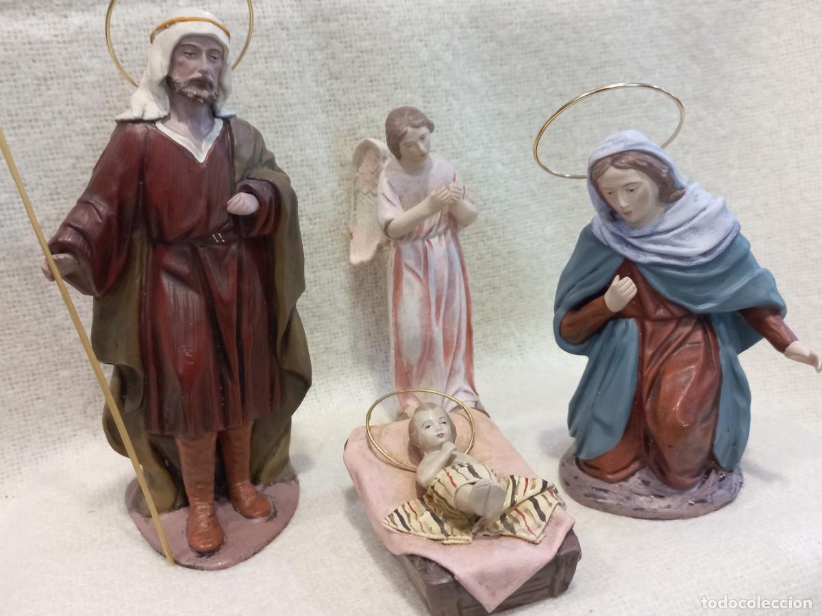 Figuras de Bel&eacute;n: NACIMIENTO (18cm) barro &uml;SERRANO&uml; - Foto 2