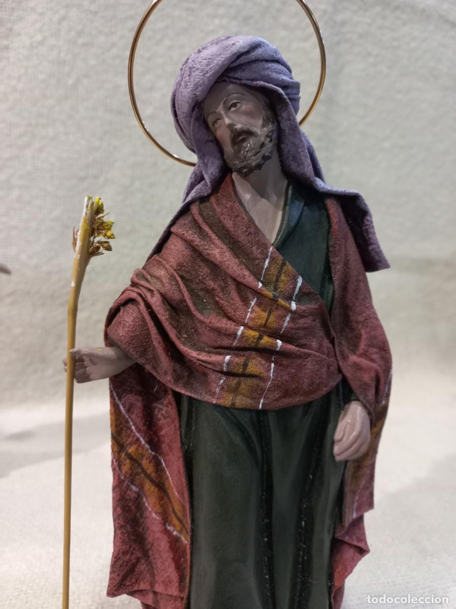 Figuras de Bel&eacute;n: BUSCANDO POSADA (21cm) barro &uml;SERRANO&uml; - Foto 9