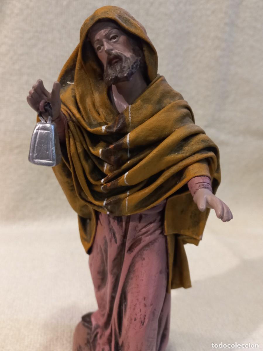 Figuras de Bel&eacute;n: BUSCANDO POSADA (21cm) barro &uml;SERRANO&uml; - Foto 13